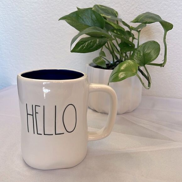 Rae Dunn "HELLO" Mug - Picture 1 of 4